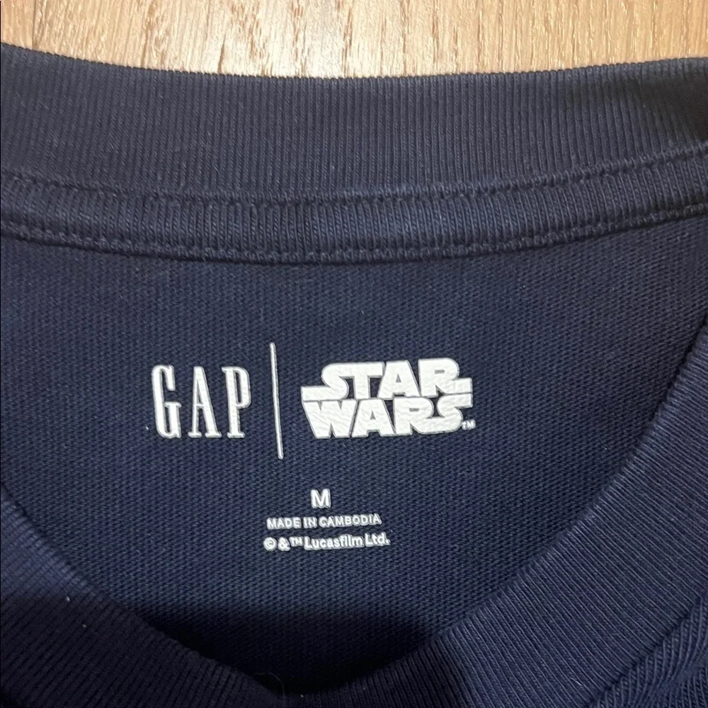 GAP Black Star Wars Stormtrooper Tee